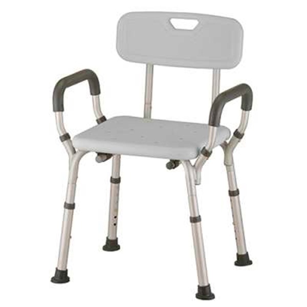 silla adaptada con respaldo